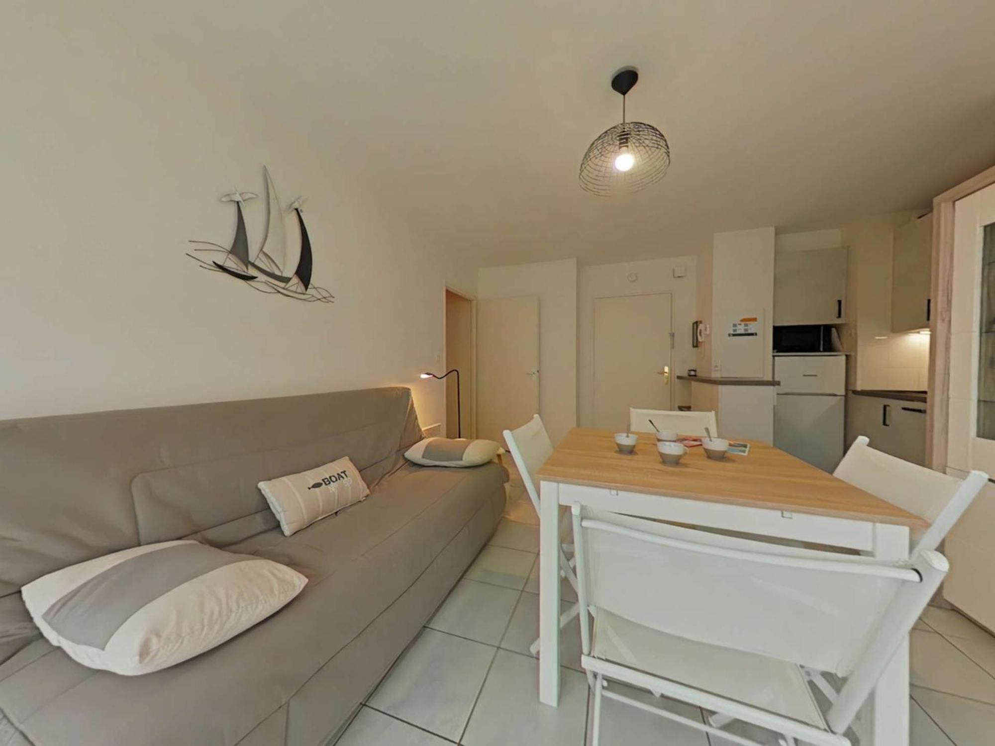 Appartement 2 Pieces Avec Parking Prive, Proche Plage Et Commerces, Saint-Gilles-Croix-De-Vie - Fr-1-224-783 מראה חיצוני תמונה